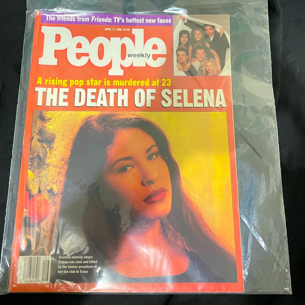 1995 Selena Quintanilla vintage magazine